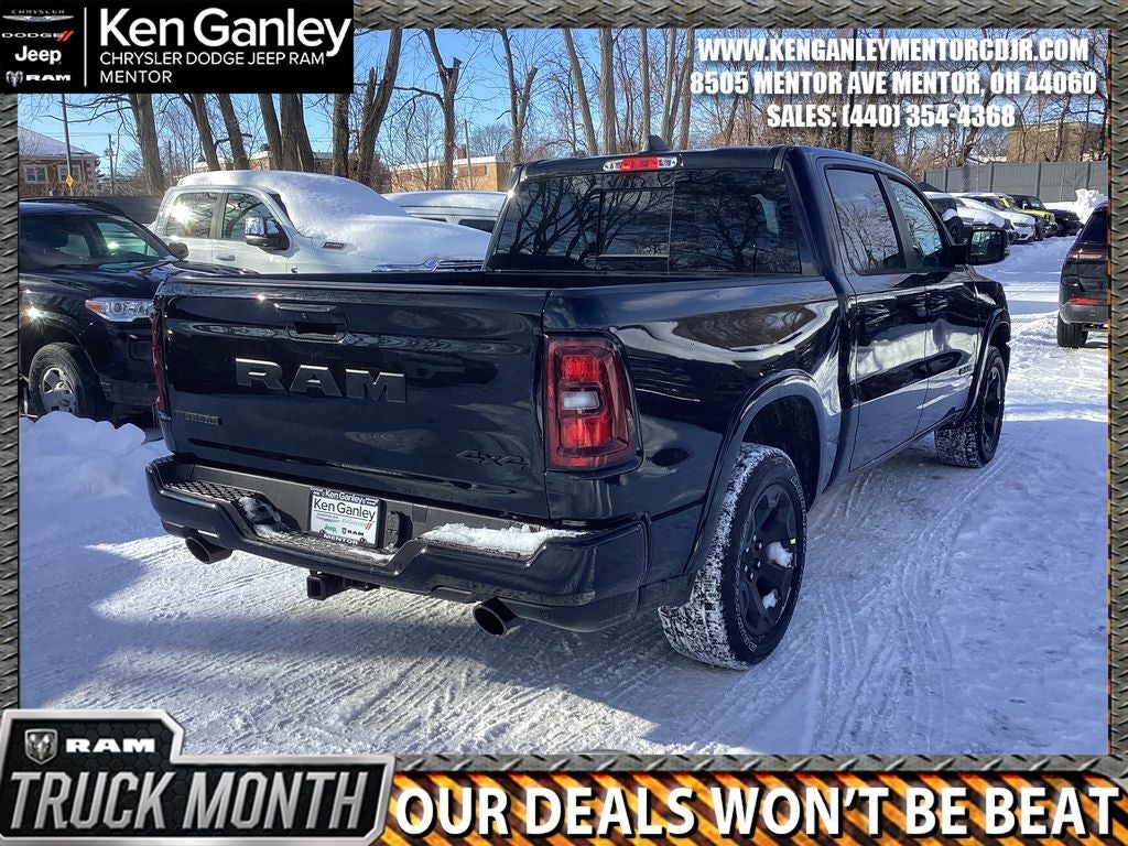 2026 RAM Ram 1500 RAM 1500 BIG HORN CREW CAB 4X4 5'7' BOX