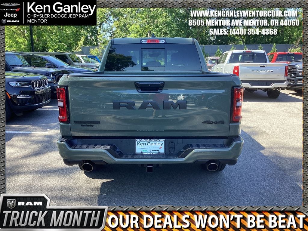 2026 RAM Ram 1500 RAM 1500 BIG HORN CREW CAB 4X4 5'7' BOX