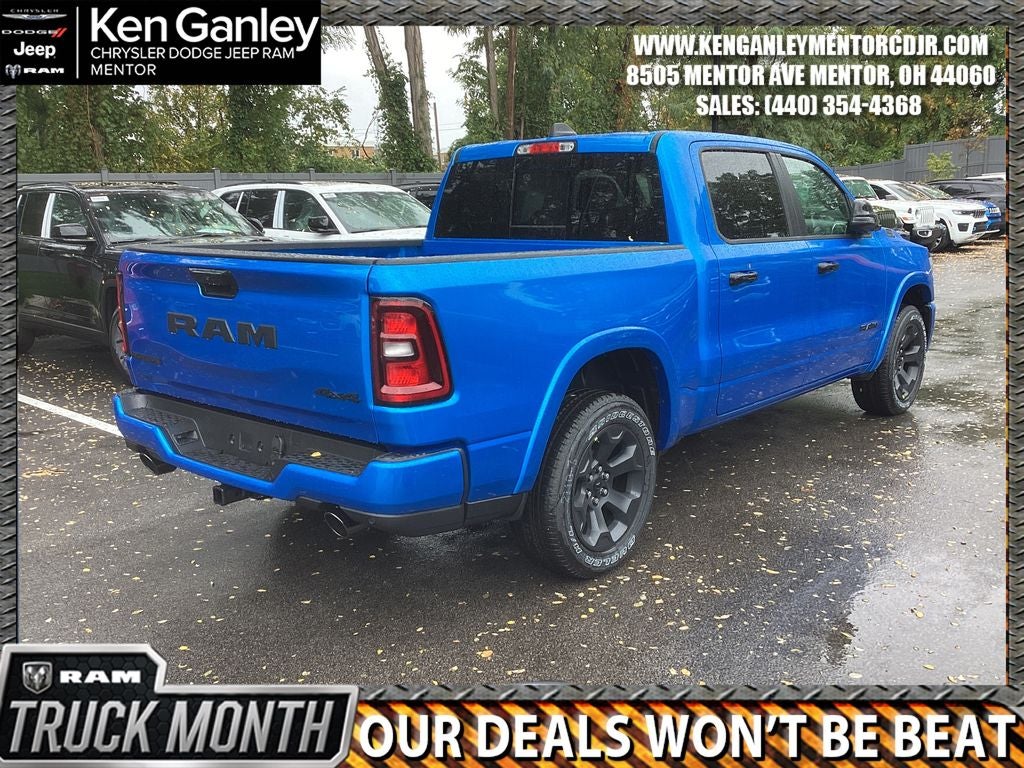 2026 RAM Ram 1500 RAM 1500 BIG HORN CREW CAB 4X4 5'7' BOX