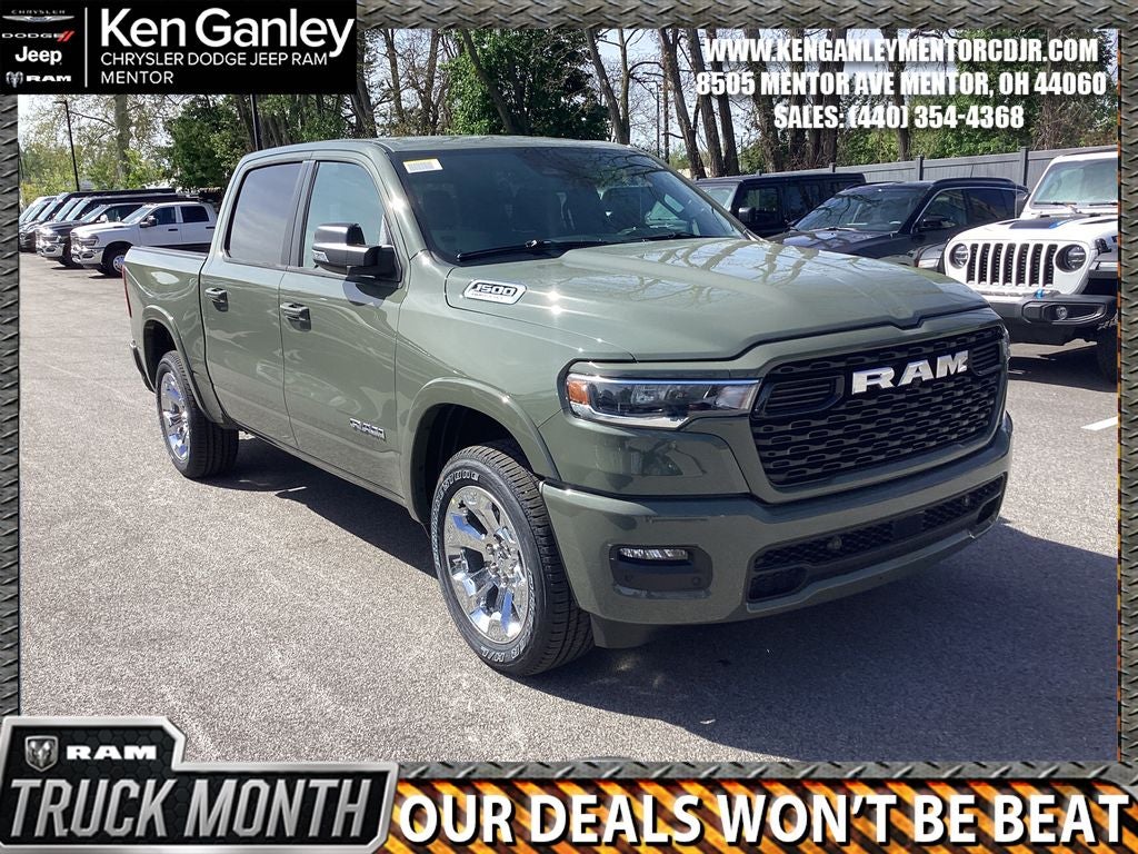 2026 RAM Ram 1500 RAM 1500 BIG HORN CREW CAB 4X4 5'7' BOX