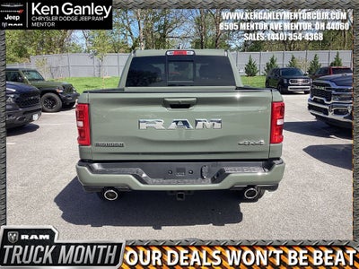 2026 RAM Ram 1500 RAM 1500 BIG HORN CREW CAB 4X4 5'7' BOX
