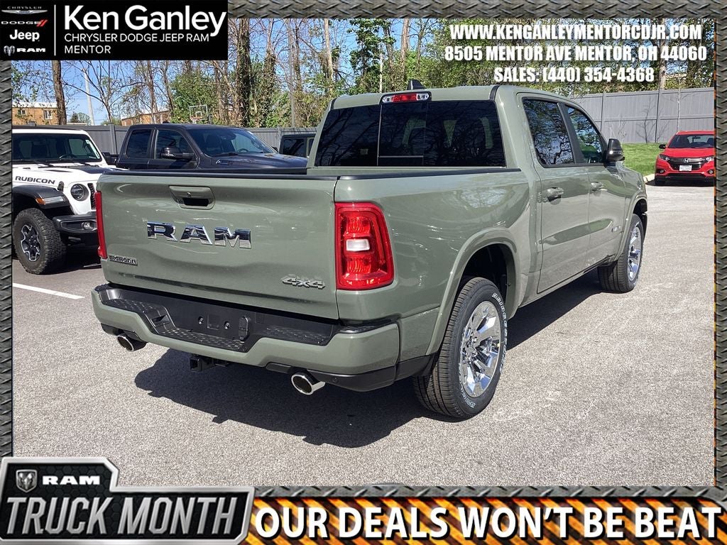 2026 RAM Ram 1500 RAM 1500 BIG HORN CREW CAB 4X4 5'7' BOX