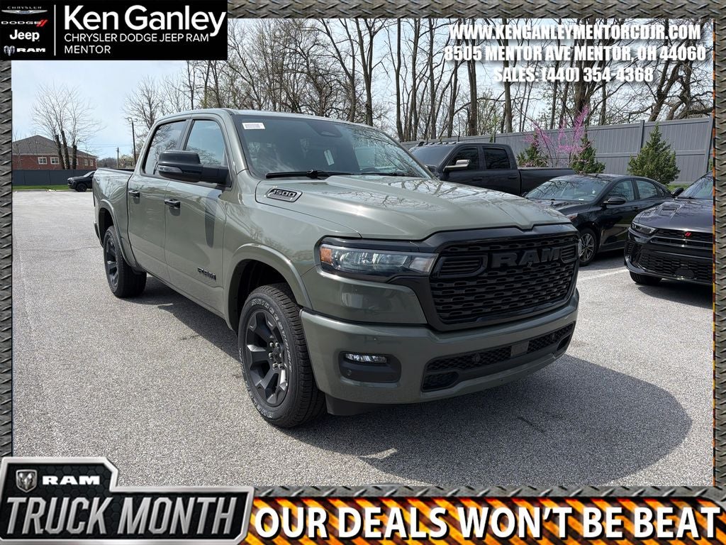 2026 RAM Ram 1500 RAM 1500 BIG HORN CREW CAB 4X4 5'7' BOX