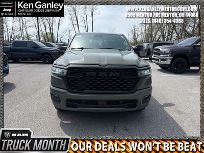 2026 RAM Ram 1500 RAM 1500 BIG HORN CREW CAB 4X4 5'7' BOX