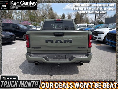 2026 RAM Ram 1500 RAM 1500 BIG HORN CREW CAB 4X4 5'7' BOX