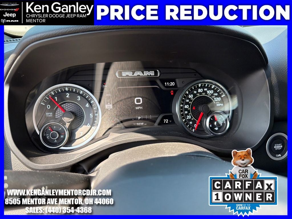 2025 RAM 1500 Big Horn Crew Cab 4x4 5'7' Box