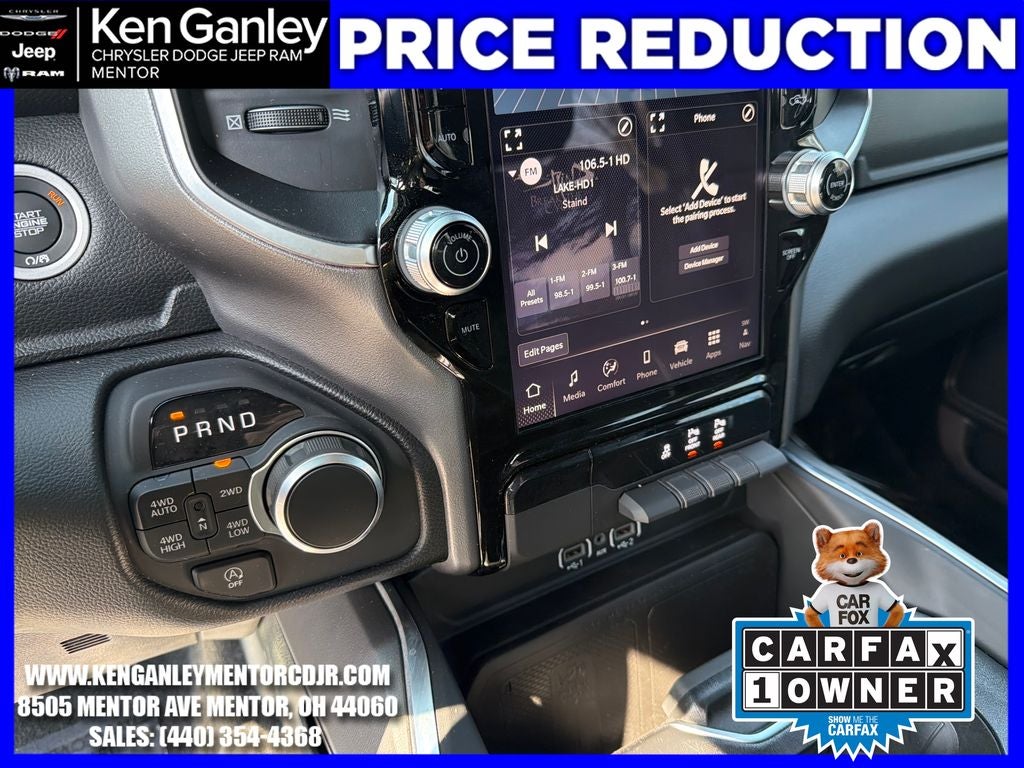 2025 RAM 1500 Big Horn Crew Cab 4x4 5'7' Box