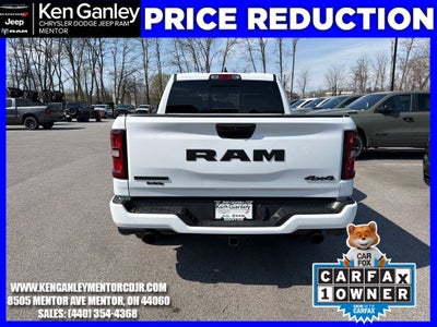 2025 RAM 1500 Big Horn Crew Cab 4x4 5'7' Box