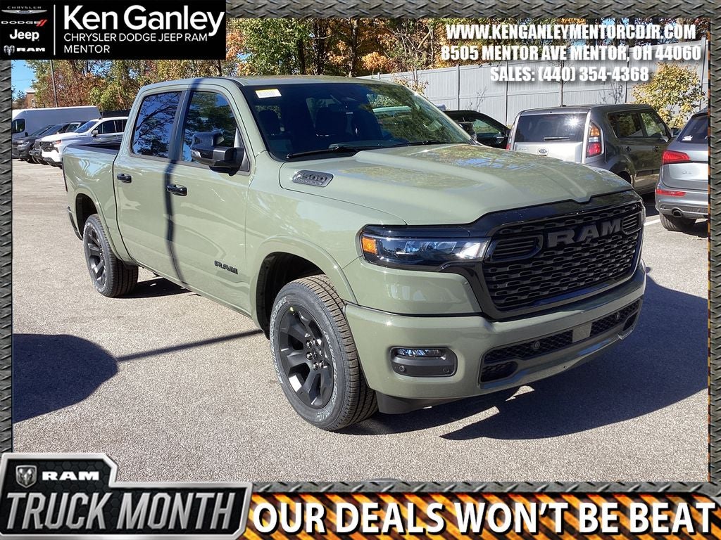 2026 RAM Ram 1500 RAM 1500 BIG HORN CREW CAB 4X4 5'7' BOX