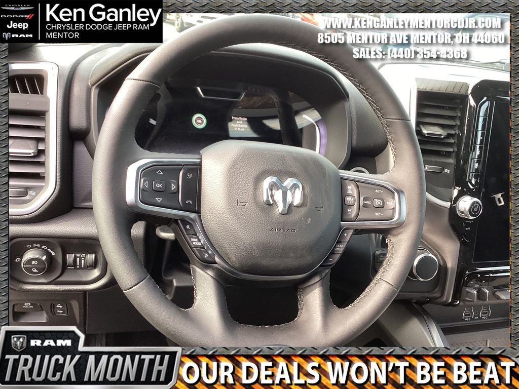 2026 RAM Ram 1500 RAM 1500 BIG HORN CREW CAB 4X4 5'7' BOX