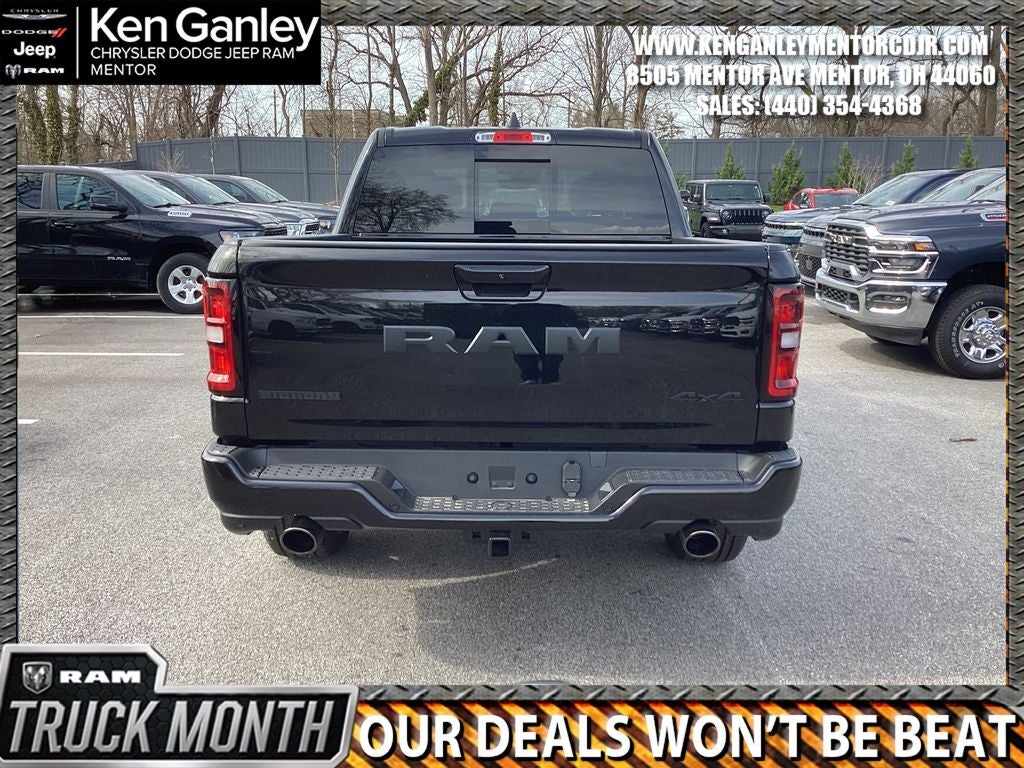 2026 RAM Ram 1500 RAM 1500 BIG HORN CREW CAB 4X4 5'7' BOX