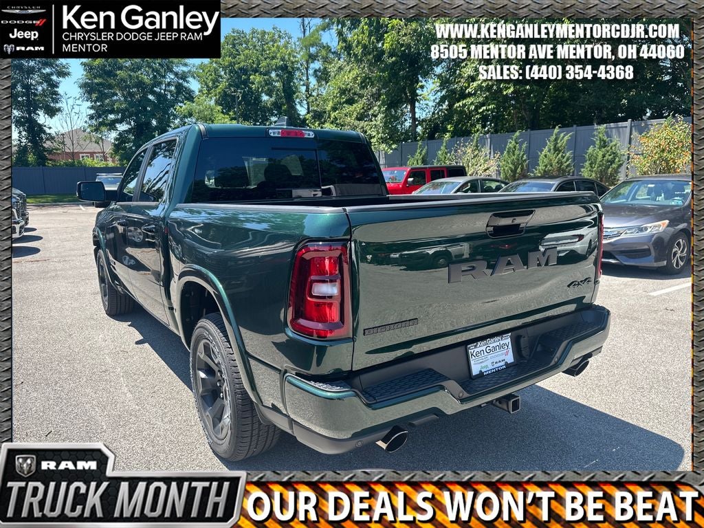 2026 RAM Ram 1500 RAM 1500 BIG HORN CREW CAB 4X4 5'7' BOX