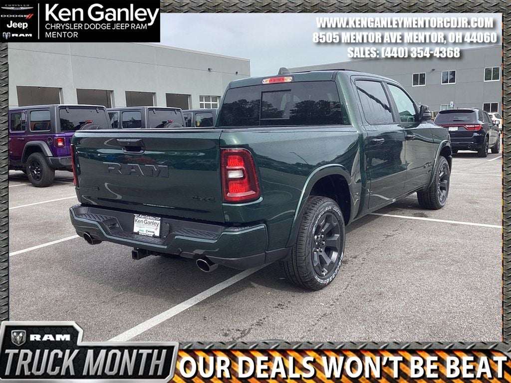 2026 RAM Ram 1500 RAM 1500 BIG HORN CREW CAB 4X4 5'7' BOX