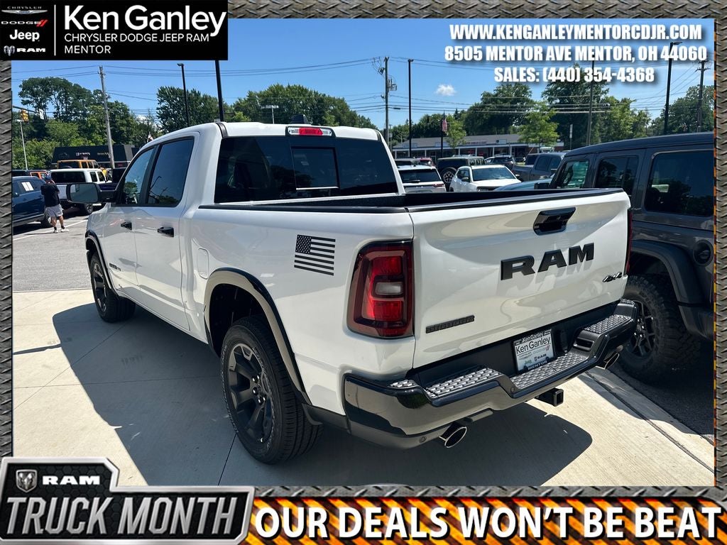 2026 RAM Ram 1500 RAM 1500 BIG HORN CREW CAB 4X4 5'7' BOX