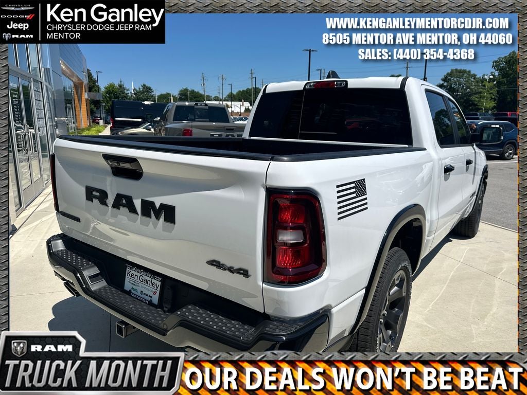 2026 RAM Ram 1500 RAM 1500 BIG HORN CREW CAB 4X4 5'7' BOX