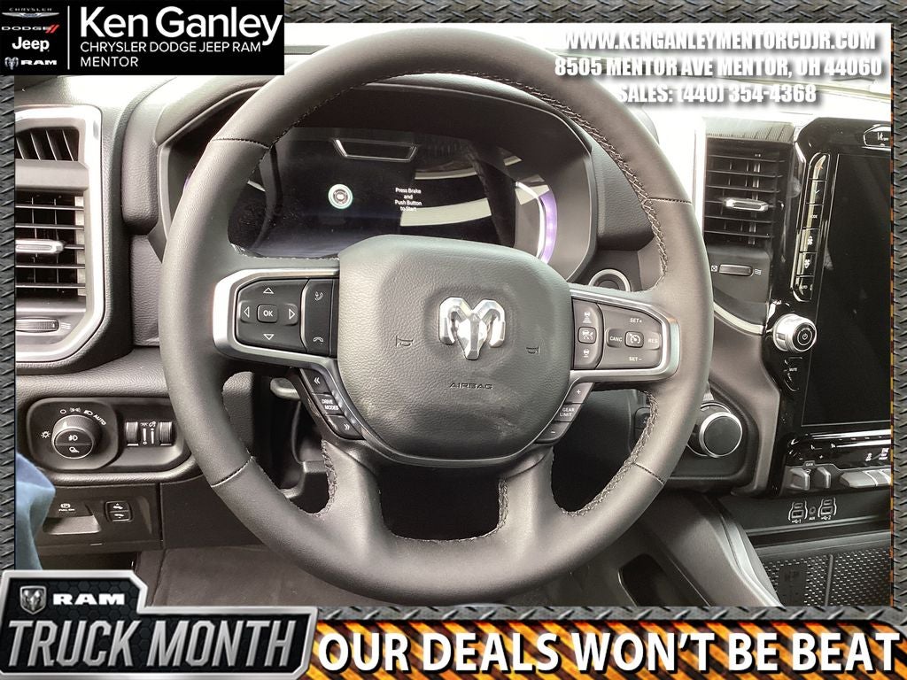 2026 RAM Ram 1500 RAM 1500 BIG HORN CREW CAB 4X4 5'7' BOX