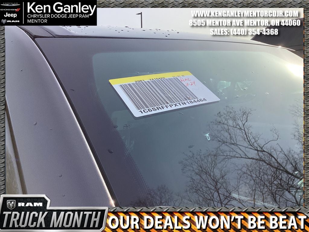 2026 RAM Ram 1500 RAM 1500 BIG HORN CREW CAB 4X4 5'7' BOX