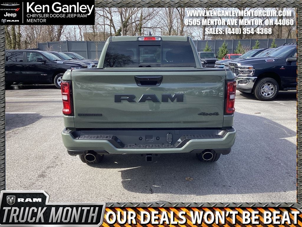 2026 RAM Ram 1500 RAM 1500 BIG HORN CREW CAB 4X4 5'7' BOX