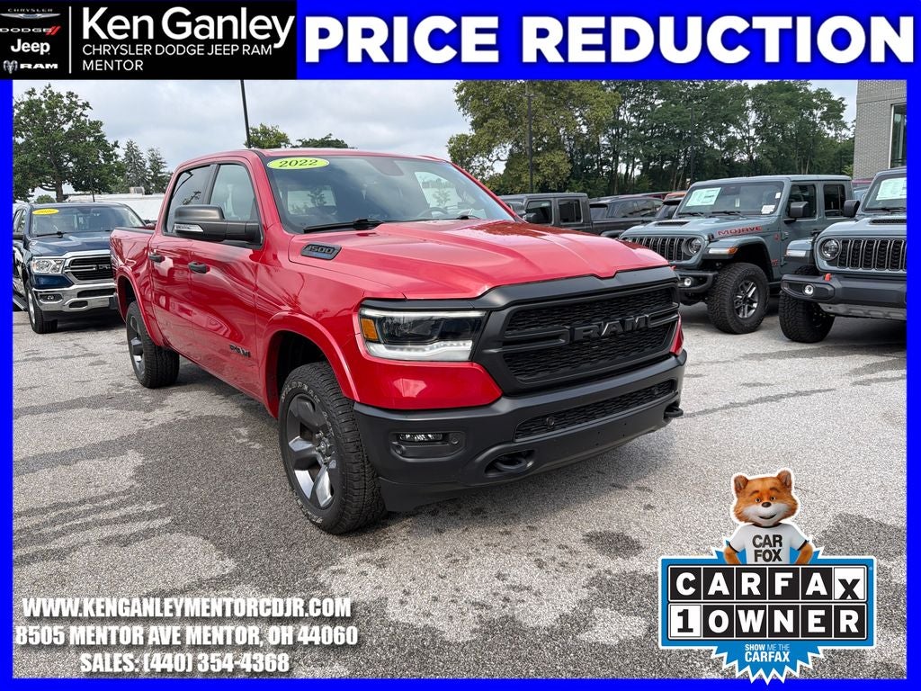 2022 RAM Ram 1500 Big Horn Crew Cab 4x4 5'7' Box