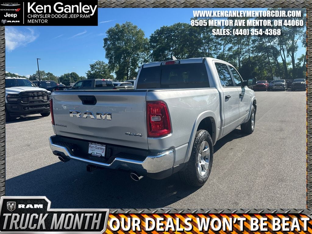 2026 RAM Ram 1500 RAM 1500 BIG HORN CREW CAB 4X4 5'7' BOX
