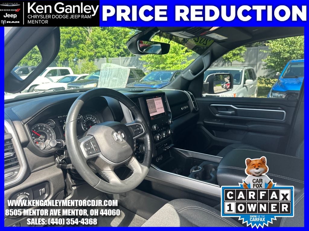 2023 RAM 1500 Lone Star Crew Cab 4x4 5'7' Box