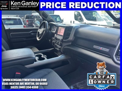 2023 RAM 1500 Lone Star Crew Cab 4x4 5'7' Box