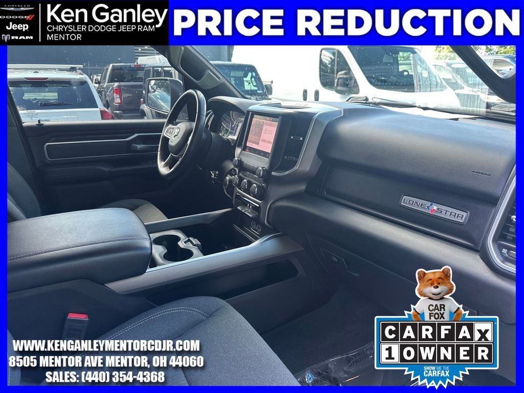 2023 RAM 1500 Lone Star Crew Cab 4x4 5'7' Box