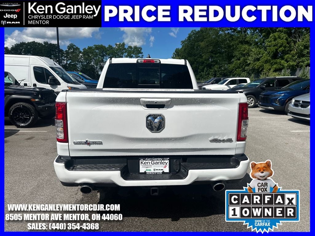 2023 RAM 1500 Lone Star Crew Cab 4x4 5'7' Box