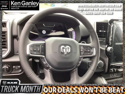 2026 RAM Ram 1500 RAM 1500 BIG HORN CREW CAB 4X4 5'7' BOX