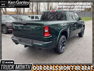 2026 RAM Ram 1500 RAM 1500 BIG HORN CREW CAB 4X4 5'7' BOX