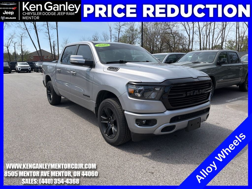 2020 RAM 1500 Big Horn Crew Cab 4x4 5'7' Box