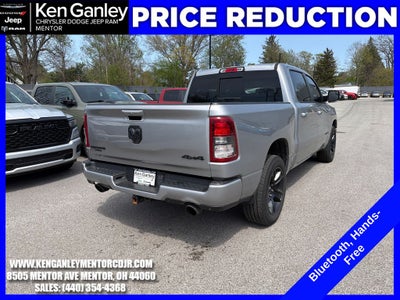 2020 RAM 1500 Big Horn Crew Cab 4x4 5'7' Box