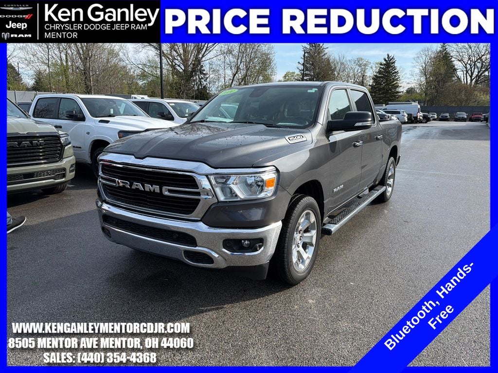 2020 RAM 1500 Big Horn Crew Cab 4x4 5'7' Box