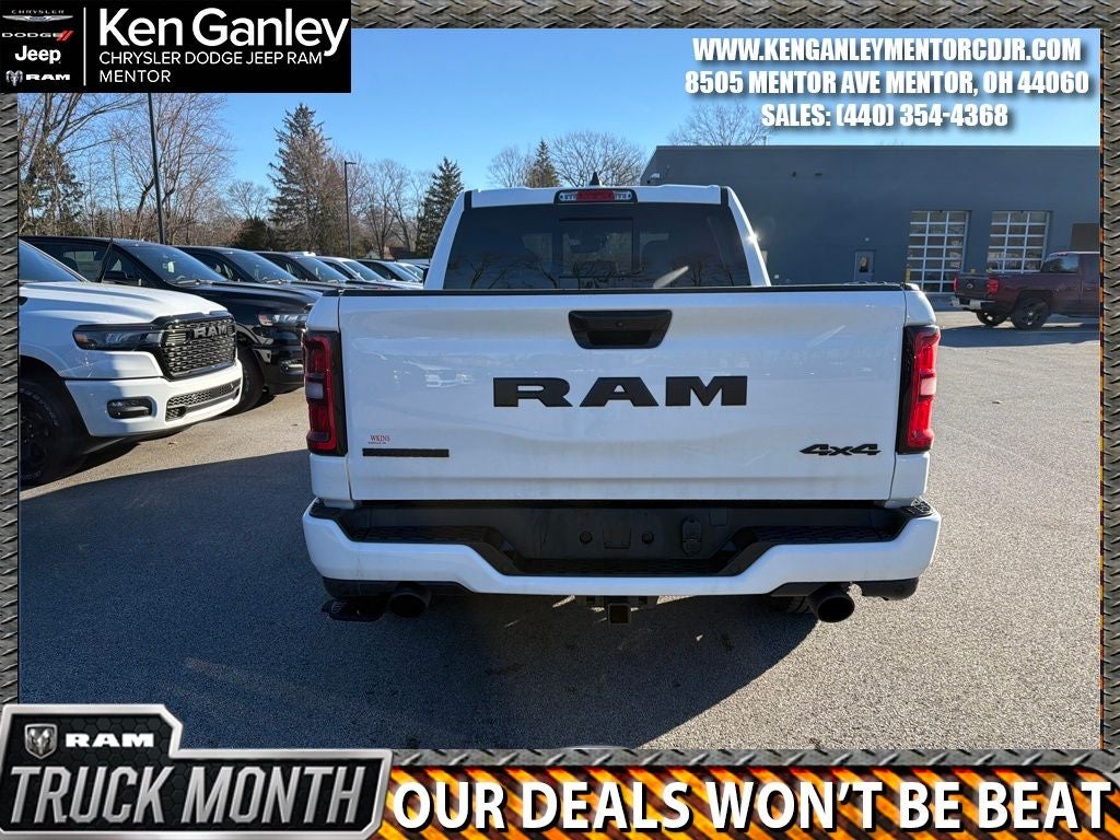 2026 RAM Ram 1500 RAM 1500 BIG HORN CREW CAB 4X4 5'7' BOX