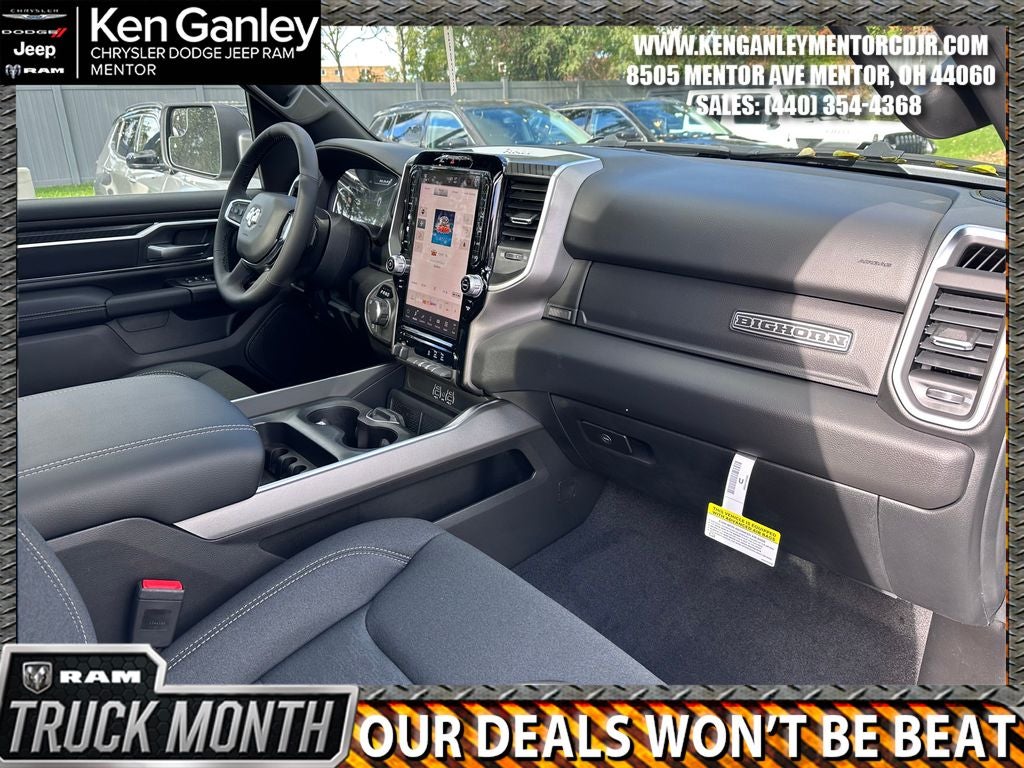 2026 RAM Ram 1500 RAM 1500 BIG HORN CREW CAB 4X4 5'7' BOX