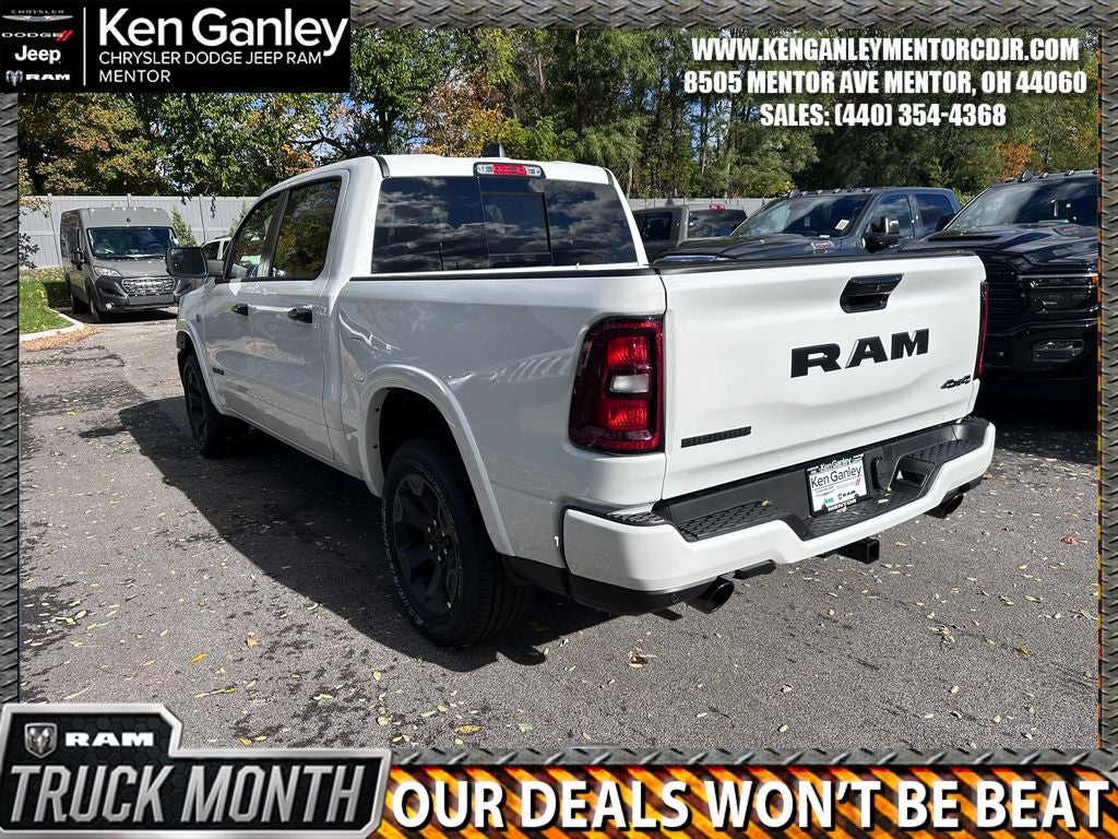 2026 RAM Ram 1500 RAM 1500 BIG HORN CREW CAB 4X4 5'7' BOX