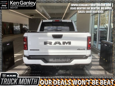 2026 RAM Ram 1500 RAM 1500 BIG HORN CREW CAB 4X4 5'7' BOX