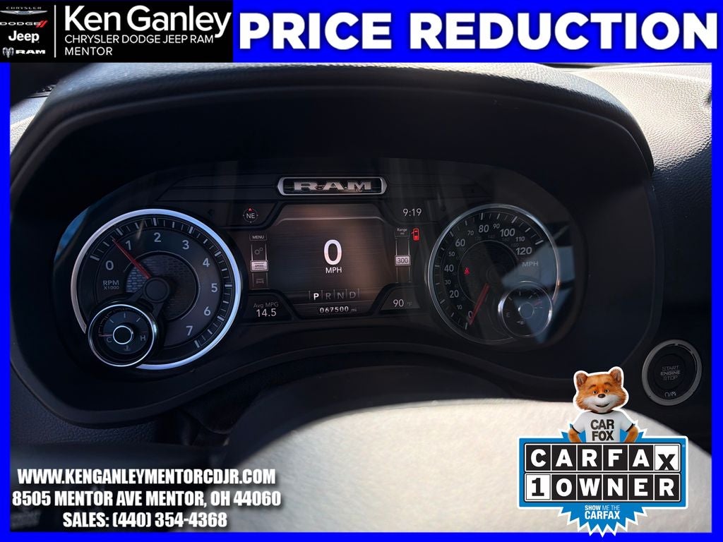 2020 RAM 1500 Big Horn Crew Cab 4x4 5'7' Box