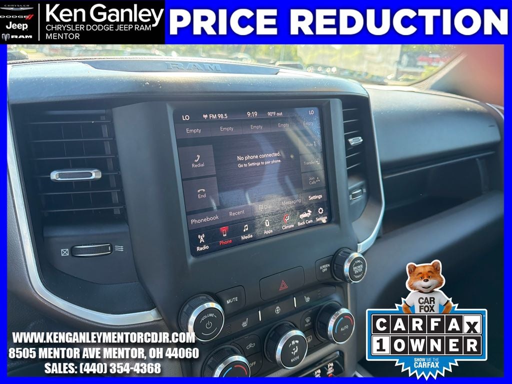 2020 RAM 1500 Big Horn Crew Cab 4x4 5'7' Box