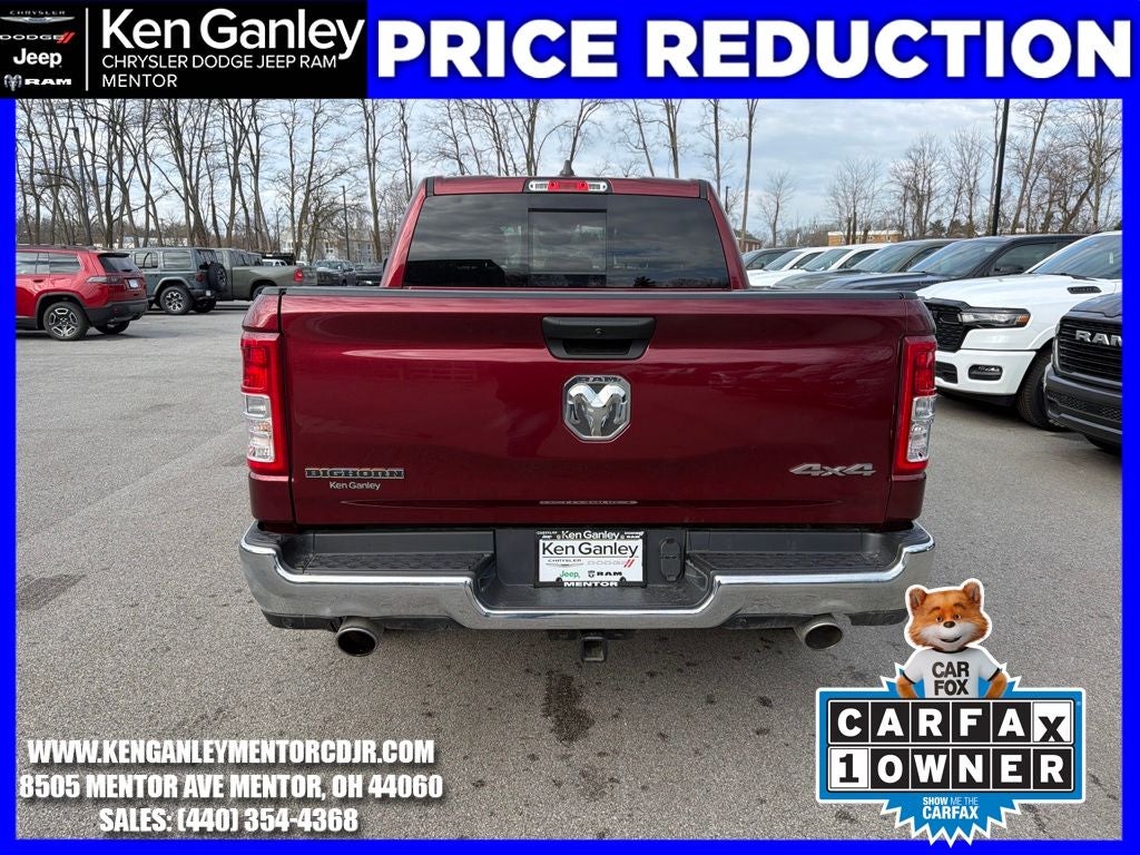 2023 RAM 1500 Big Horn Crew Cab 4x4 5'7' Box