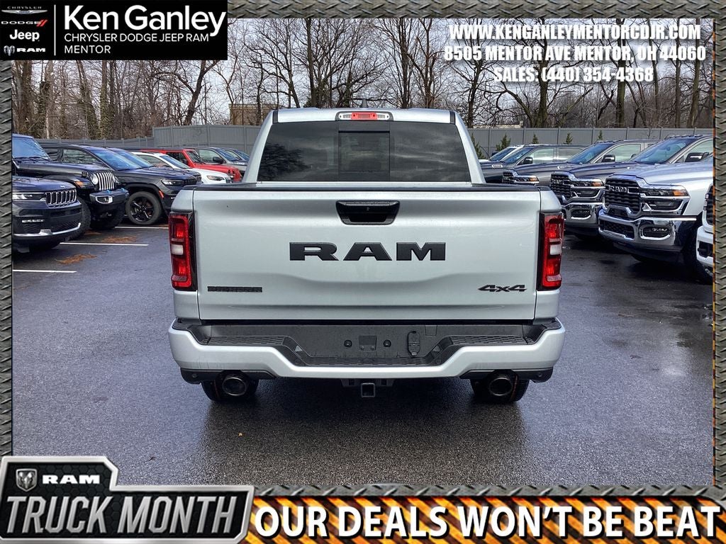 2026 RAM Ram 1500 RAM 1500 BIG HORN CREW CAB 4X4 5'7' BOX