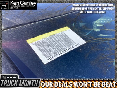 2026 RAM Ram 1500 RAM 1500 BIG HORN CREW CAB 4X4 5'7' BOX