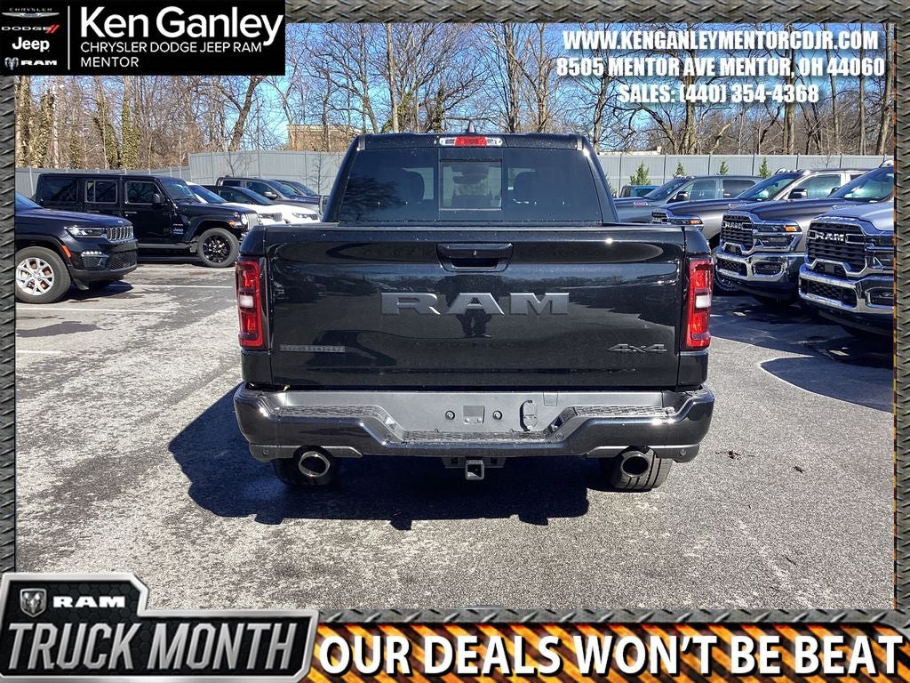 2026 RAM Ram 1500 RAM 1500 BIG HORN CREW CAB 4X4 5'7' BOX