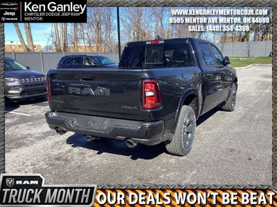 2026 RAM Ram 1500 RAM 1500 BIG HORN CREW CAB 4X4 5'7' BOX