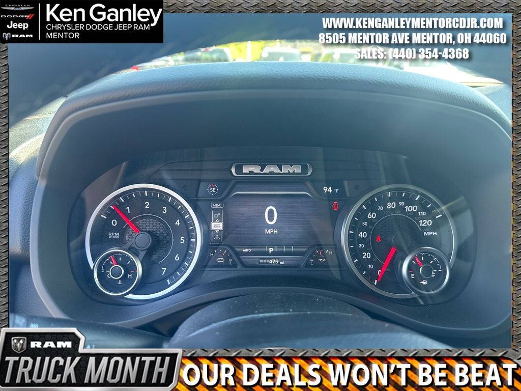 2026 RAM Ram 1500 RAM 1500 BIG HORN CREW CAB 4X4 5'7' BOX