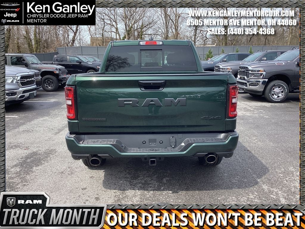 2026 RAM Ram 1500 RAM 1500 BIG HORN CREW CAB 4X4 5'7' BOX