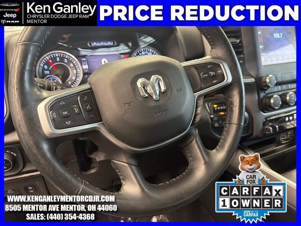 2020 RAM 1500 Big Horn Crew Cab 4x4 5'7' Box