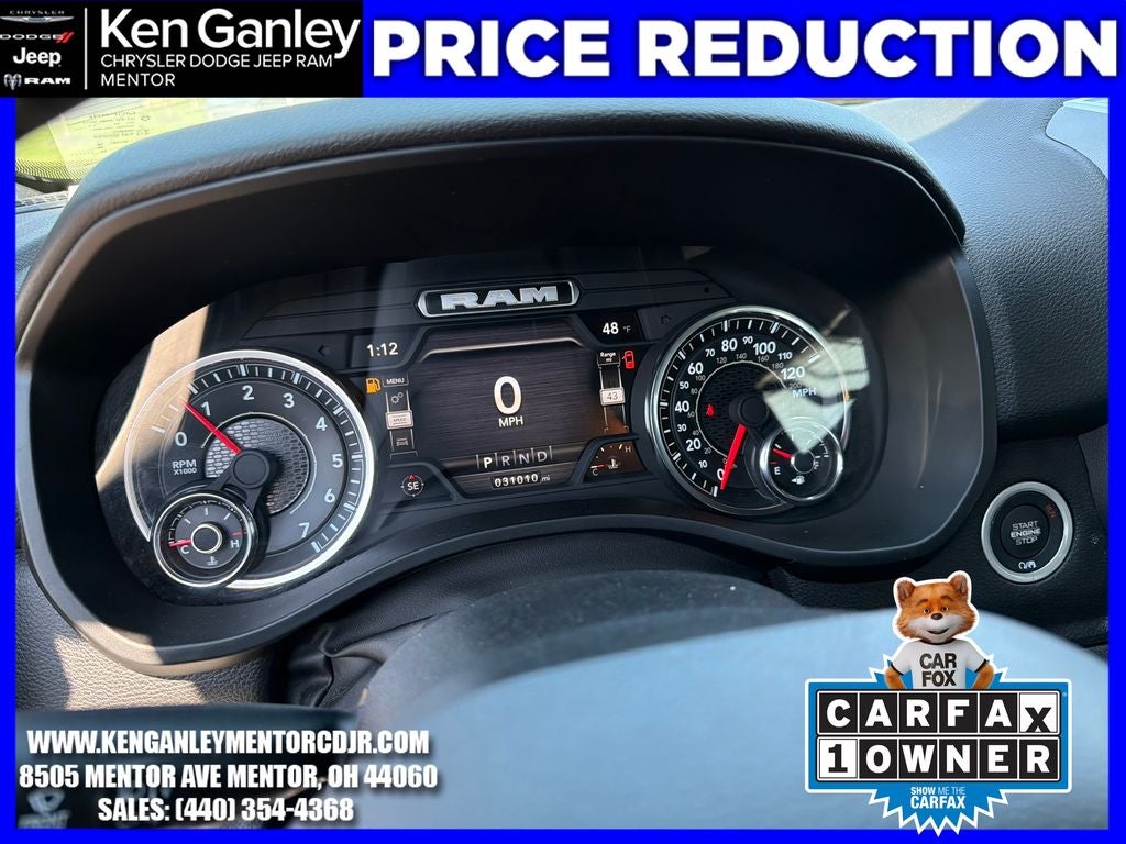 2023 RAM 1500 Big Horn Crew Cab 4x4 5'7' Box