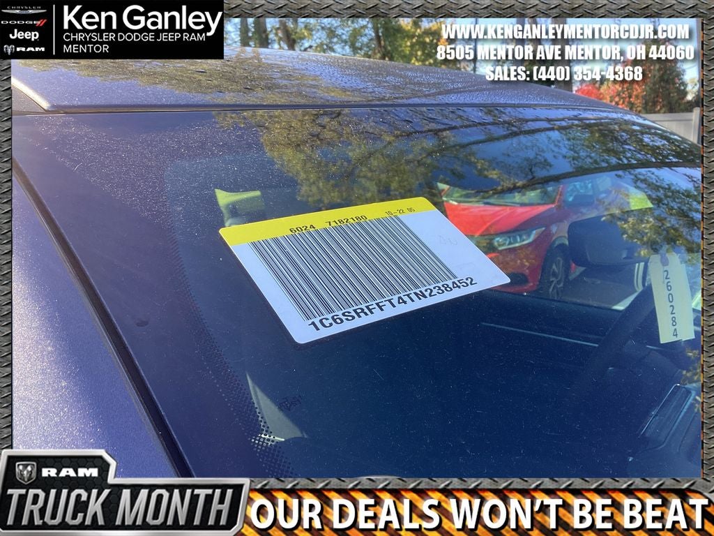 2026 RAM Ram 1500 RAM 1500 BIG HORN CREW CAB 4X4 5'7' BOX