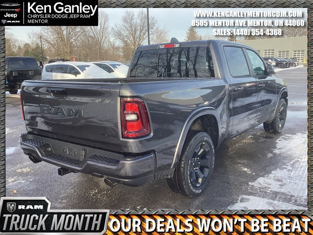 2026 RAM Ram 1500 RAM 1500 BIG HORN CREW CAB 4X4 5'7' BOX